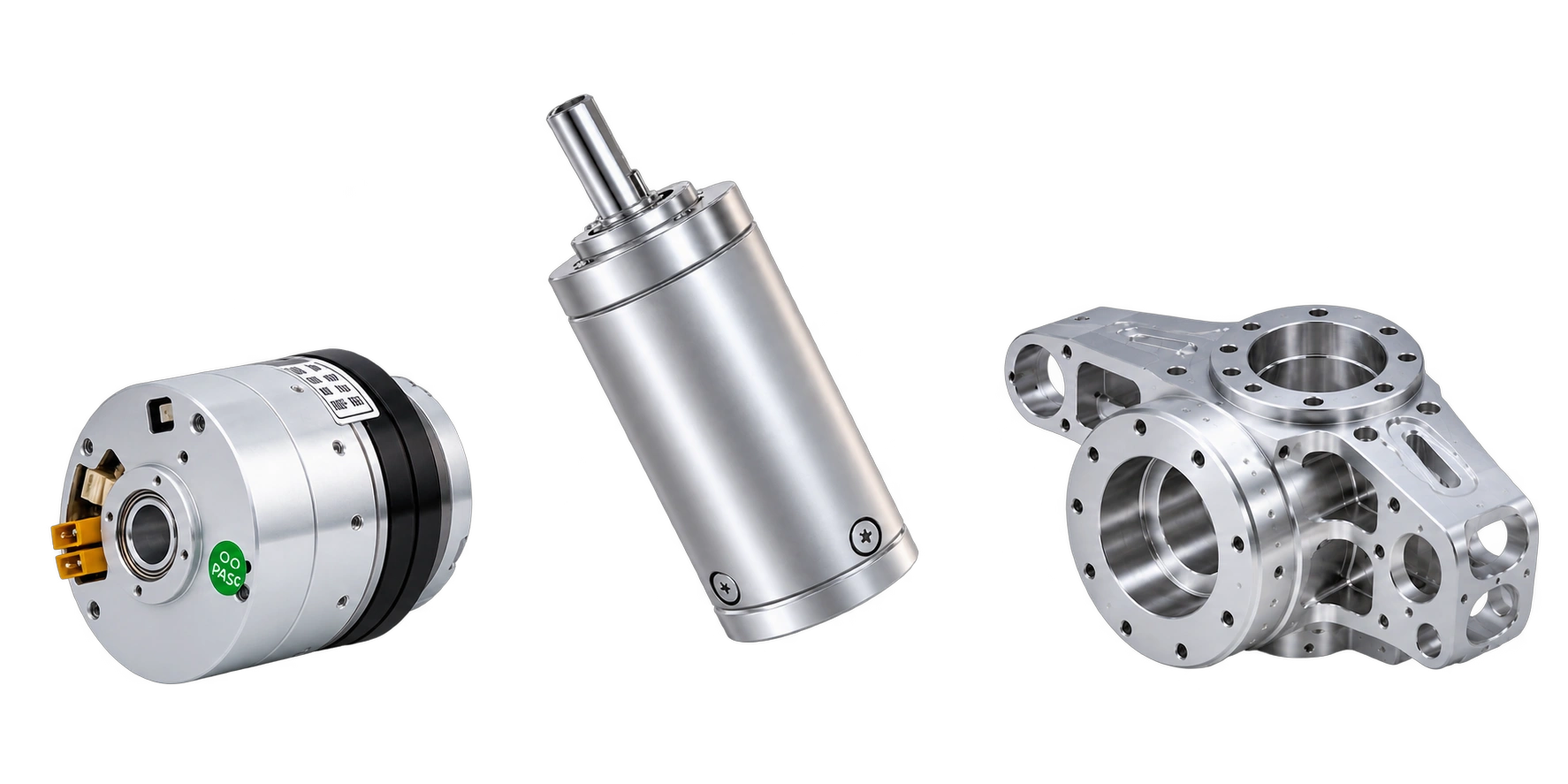 ARTUS robotics components including joint module, gear reducer and CNC machined component